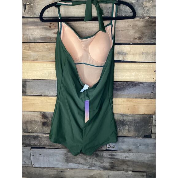 Molybell Green One Piece Swimsuit Green Size XL - Picture 3 of 4